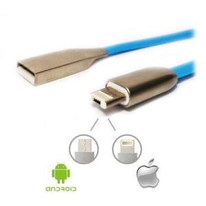 Cable Iphone 5 5s 6 6 Plus Ipad Dual Lightning Y Micro Usb