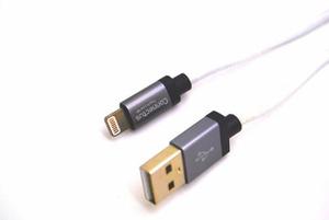 Cable Lightning Usb 2 Metros Reforzado Metalico Iphone Ipad