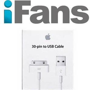 Cable Usb 30 Pin Original Apple Iphone 3gs 4 4s Ipad Ifans