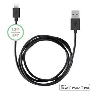 Cable Usb Lightning Belkin Iphone - Ipad - Ipod Carga Rapida