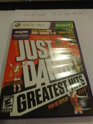 Juego Xbox 360 Kinect Just Dance Greats Hits Excelente Estad