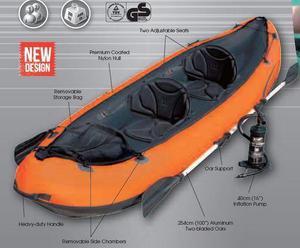 Kayak infllable doble Hydro-Force Ventura