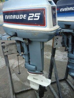 MOTORES EVINRUDE DE 25 HP/83 Y MERCURY 15 HP/07