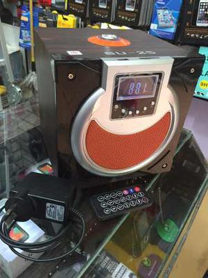 Parlante Mp3 Usb Radio Alarma Digital