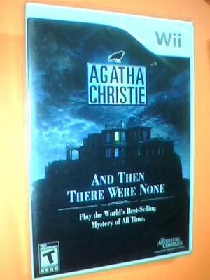 Agatha Christie And Then There Were None- Wii- Nuevo Sellada