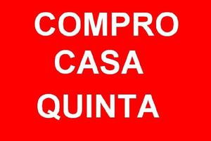 COMPRO CASA QUINTA - ZONAS POSADAS - GARUPA