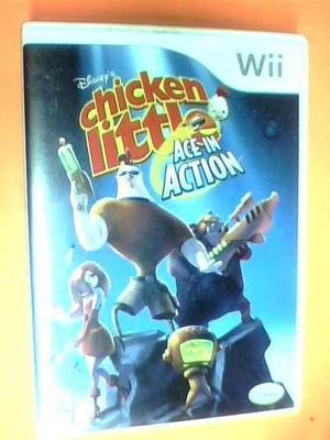 Chicken Little Ace In Action (17) Wii - Con Caja Y Manual