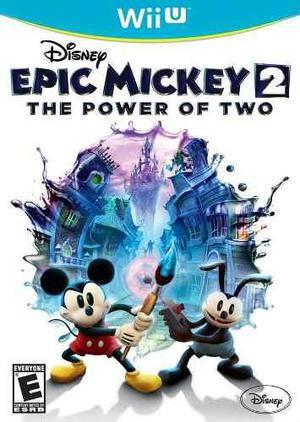 Disney Epic Mickey 2 Nintendo Wii U Garantia Vdgmrs