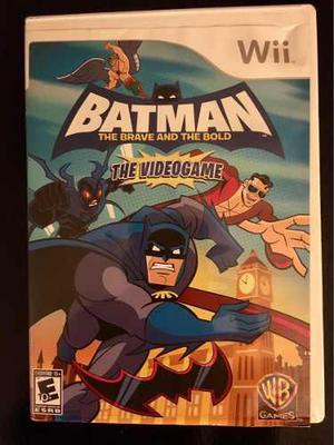 Juego Original Wii Batman The Brave And The Bold
