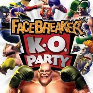 Juego Wii Facebreaker K.o. Party Usado Face Breaker
