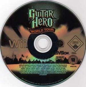 Juego Wii Guitar Hero World Tour Usado