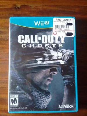 Juego Wii U Call Of Duty Ghosts