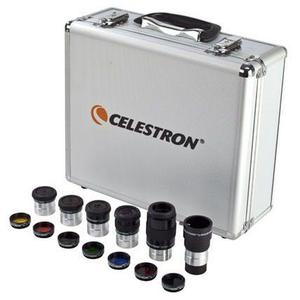 Kit Celestron P/ Telescopio Oculares Plossl Filtros Barlow