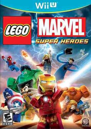 Lego Marvel Super Heroes Nintendo Wii U Garantia Vdgmrs