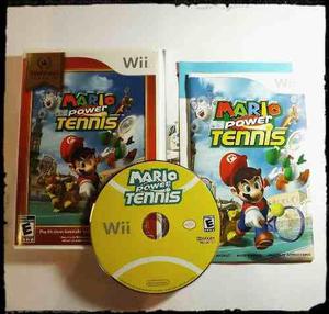 Mario Power Tennis - Wii Original Ntsc Completo | Wex