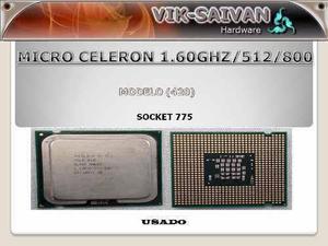Microprosesador Intel Celeron D Socket 775 De 1.60ghz Perfec