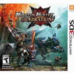 Nintendo 3ds N3ds Monster Hunter Generation Nuevo