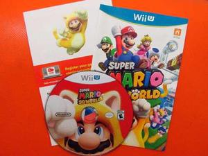 Super Mario 3d World Original Nintendo Wii U Ntsc