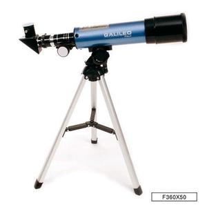 Telescopio Con Tripode 360 X 50 Aumento Galileo Refractor