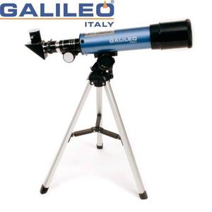 Telescopio Galileo F360x50 Refractor 270x Tripode Aluminio