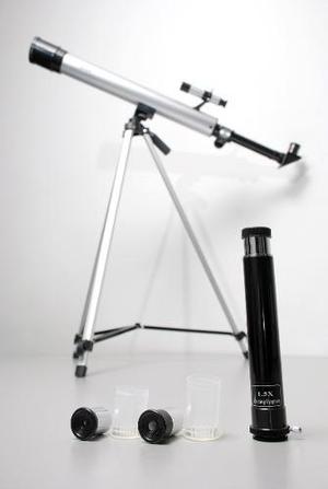 Telescopio Refractor Daza 600x50 Tripode Aluminio Lentes