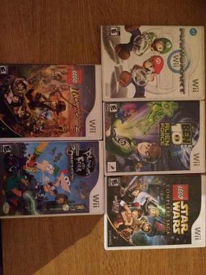 Vendo Permuto Juegos De Wii Originales Lote De 5