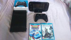 Wii U Flashada + Juegos + Controles