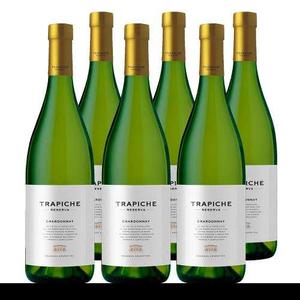 3 Cajas De Trapiche Reserva Chardonnay 750ml