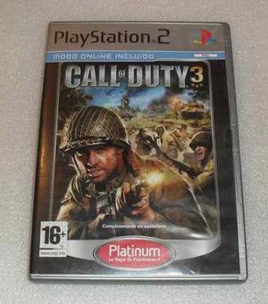 Call Of Duty 3 - Ps2 - Pal