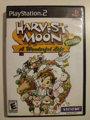 Playstation 2: Harvest Moon Disco Fisico Sin Manual