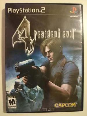Ps2: Resident Evil 4 Disco Original Completo Muy Buen Estado