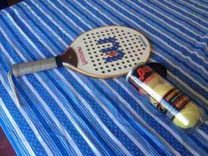 Raqueta Paleta Paddle / Tenis Marcraft + Regalo!!!