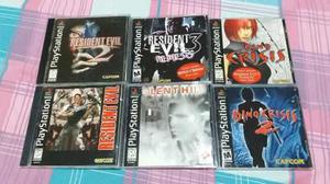 Resident Evil Dino Crisis Silent Hill Play 1 Ps1 A Pedido