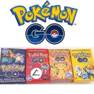 Set De 4 Cajas De Cartas Pokemon Go Evolution