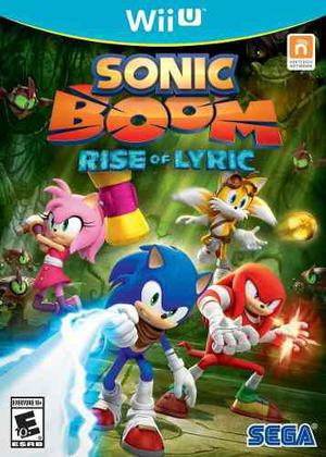 Sonic Boom Rise Of Lyric Nuevo Nintendo Wii U Dakmor Can/ven