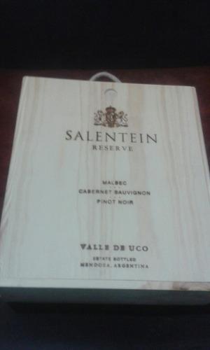 Vinos Salentein - Malvec,cabernet,pinot Noir En Caja