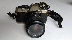 Camara Nikon Fm10 35 Mm Reflex Con Lente 35 70 Mm