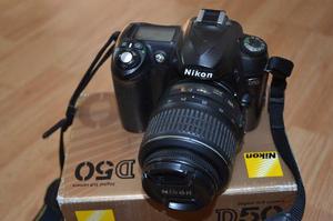 Camara Reflex Nikon D50 C/lente