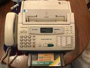 Fax Panasonic Kx F Papel. Funciona Y Con Papel Comun