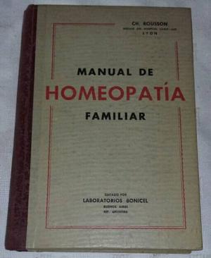 Manual De Homeopatía Familiar Ch Rousson 