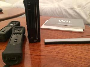Wii negra (nintendo-consola)