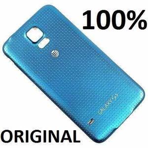 Carcasa Tapa Trasera Samsung Galaxy S5 Original Color Azul