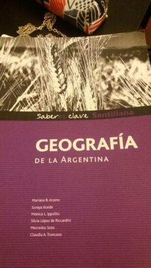 Geografía de la Argentina saber es clave Editorial