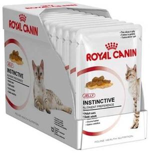 12 Pouch Royal Canin Gatos Instinctive Jelly Alimento Humedo