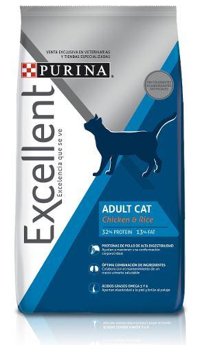 Alimento Excellent Purina Gato Adulto X 7,5kg