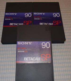 Cassette Betacam Sp 90 Sony Profesional Bct-90mla Nuevo!!