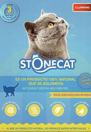 Piedritas Sanitarias Stonecat Pack 5 Bolsas De 4kg