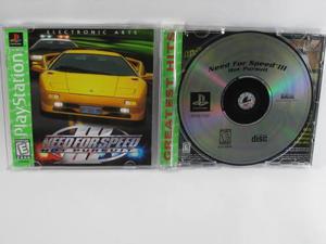 Vgl - Need For Speed Iii - Playstation 1
