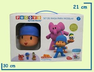 Caja De Masa Y Herramientas Pocoyo Para Jugar Y Modelar