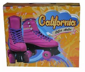 Educando Patines Bota 4 Ruedas California Rollers T36